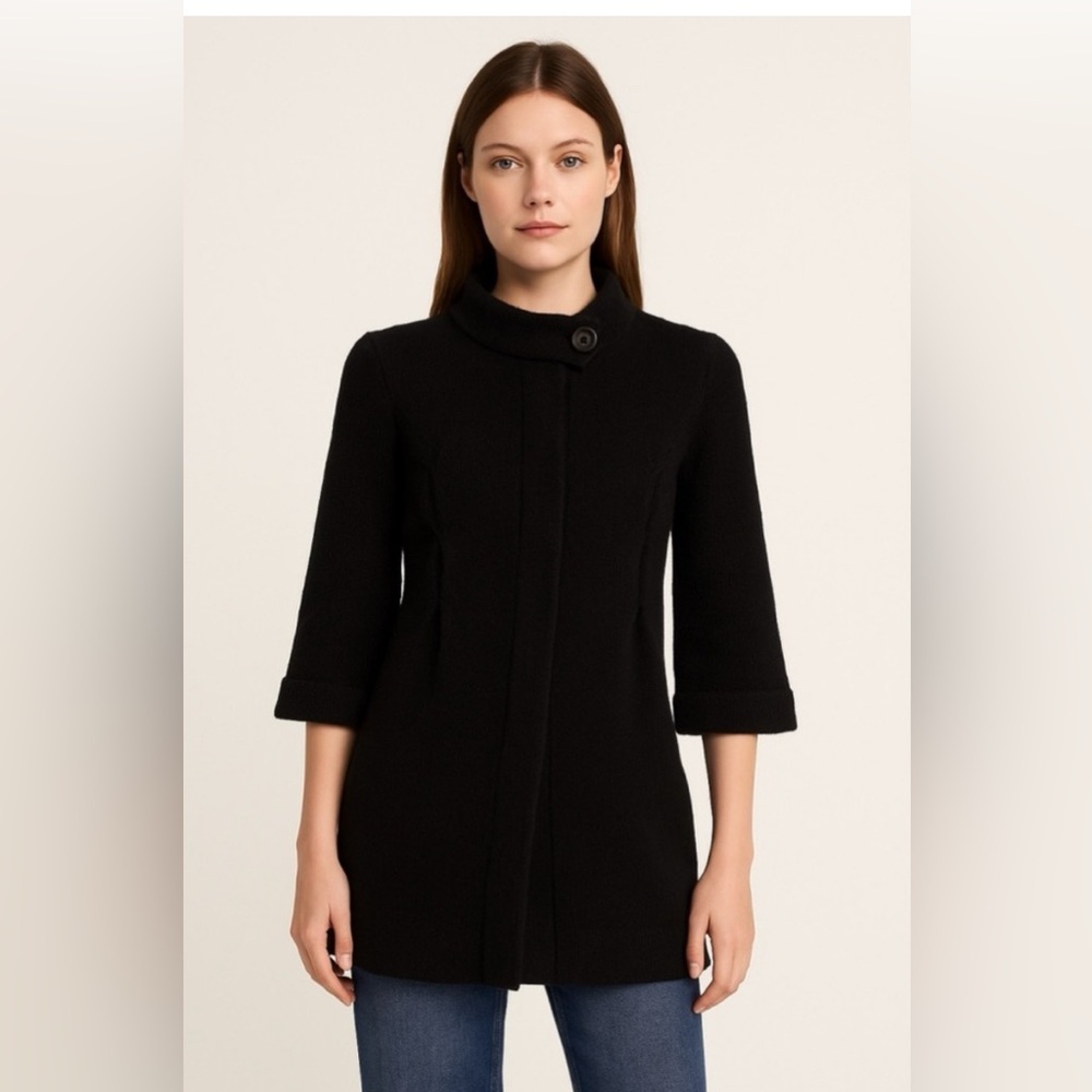 Vince wool cashmere and alpaca blend crop sleeves size S